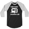 caravan club funny gift 3/4 Sleeve Shirt