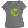 alien ouroboros Women's Triblend Scoop T-shirt
