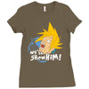 we'll show him Ladies Fitted T-Shirt