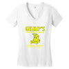 gump's lawn mowing service t shirt Women's V-Neck T-Shirt