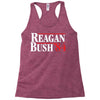reagan bush '84 Racerback Tank