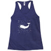 moby in space Racerback Tank