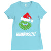 humbug grinch christmas Ladies Fitted T-Shirt