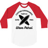 wave patrol 3/4 Sleeve Shirt