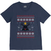 darth vader christmas ugly V-Neck Tee