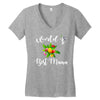 world's best mama Women's V-Neck T-Shirt