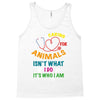 caring for animals isn't what i do it's who i am Tank Top