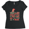you can find magic in book Women's Triblend Scoop T-shirt
