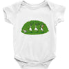 run away and keep going Baby Onesie