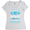 Hiking ıs Like Sex Women's Triblend Scoop T-shirt