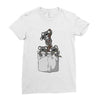 pocket koala bears Ladies Fitted T-Shirt