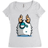 monster Women's Triblend Scoop T-shirt