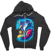 Surfing Time Zipper Hoodie