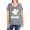 i,m just here for the boos! Ladies Curvy T-Shirt