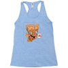 pizzaa monster Racerback Tank