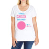 clarissa explained nothing Ladies Curvy T-Shirt
