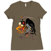 ugly tengu Ladies Fitted T-Shirt