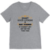 Smart Good Looking Math Teacher Doesnt Get Better Than This V-Neck Tee