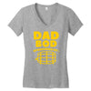 dad bod Women's V-Neck T-Shirt