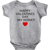 happy valentine day honey Baby Bodysuit