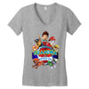 paw patrol birthday boy grandma Women's V-Neck T-Shirt