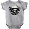 gas mask Baby Bodysuit