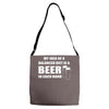 beer drinkers beer diet balance Adjustable Strap Totes