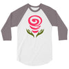 cute flowers 3/4 Sleeve Shirt