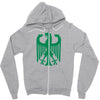 german army eagle bundeswehr Zipper Hoodie