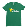 duck norris Ladies Fitted T-Shirt