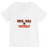 sick sad world V-Neck Tee