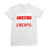 my ancestors wildest dream Ladies Fitted T-Shirt