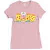 pizza campfire story Ladies Fitted T-Shirt