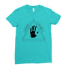 Triangle Ladies Fitted T-Shirt
