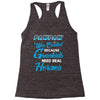 Pawpaw Was Created because Grankids Need Real Heroes Racerback Tank