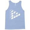sheldon dreieck big bang theory triforce illusion 3d nerd fun usa Tank Top