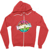 neon basketball Zipper Hoodie