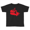 Canada Continent Roots Toddler T-shirt