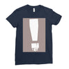 exclamation box Ladies Fitted T-Shirt