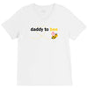 Daddy to Bee Baby Girl V-Neck Tee