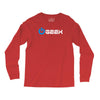 geek' (power on button) Long Sleeve Shirts