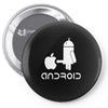 android robot spoof Pin-back button