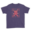 ugly sweater bear Youth Tee