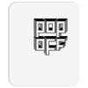 pop off square Mousepad
