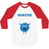 Creating a Lil Monster Baby Boy 3/4 Sleeve Shirt