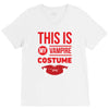 this is my vampire costume V-Neck Tee