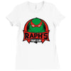 raphs fight club Ladies Fitted T-Shirt