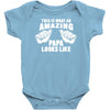 amazing papa Baby Onesie