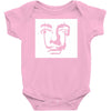 salvador dali face surrealist artist Baby Onesie