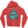 mad monkey Zipper Hoodie